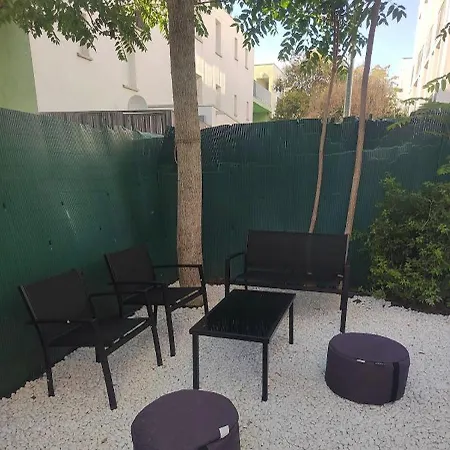 Escapade A Blagnac, T2, Balneo,jardin,parking,tram Appartamento *